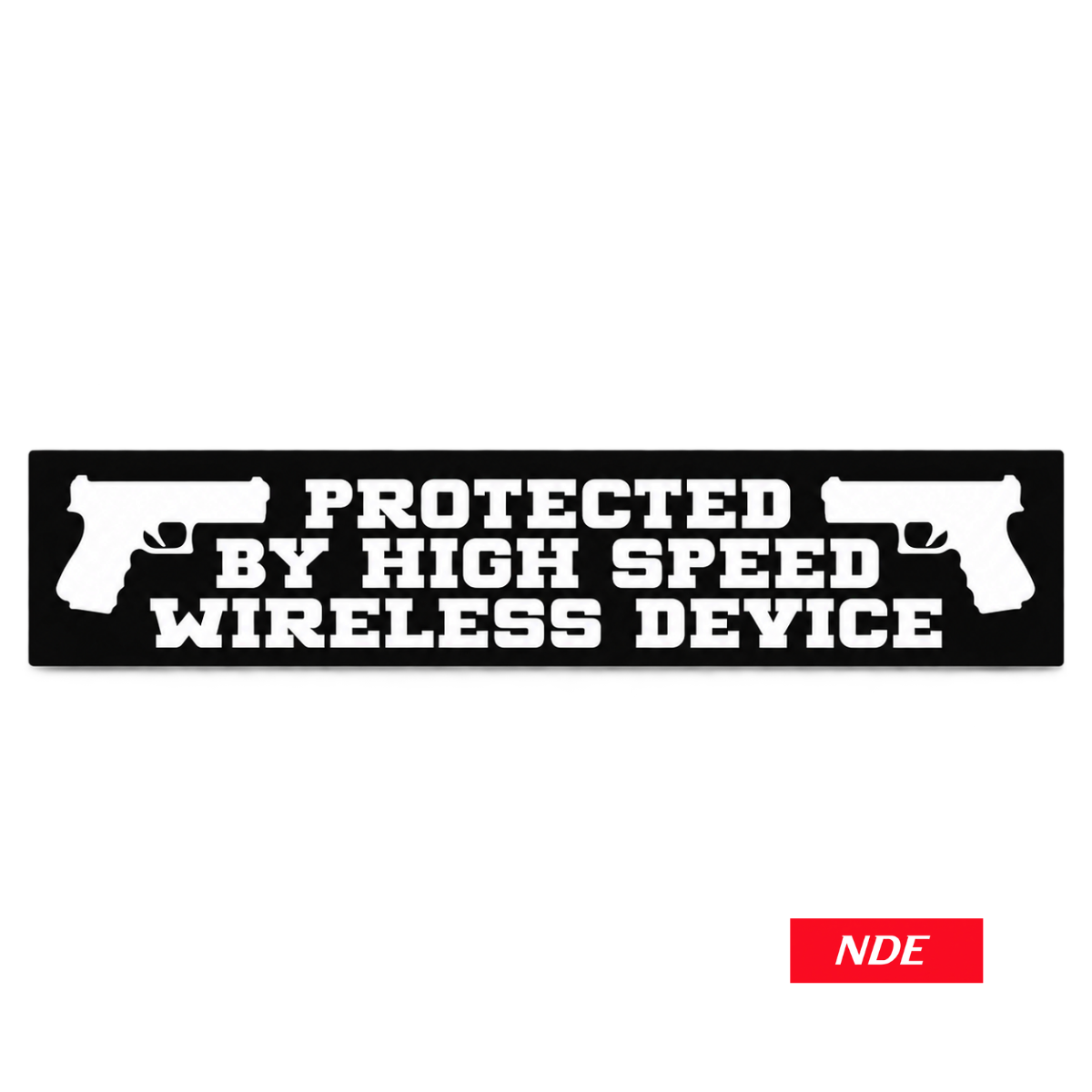 STICKER DECAL PROTECTED BY