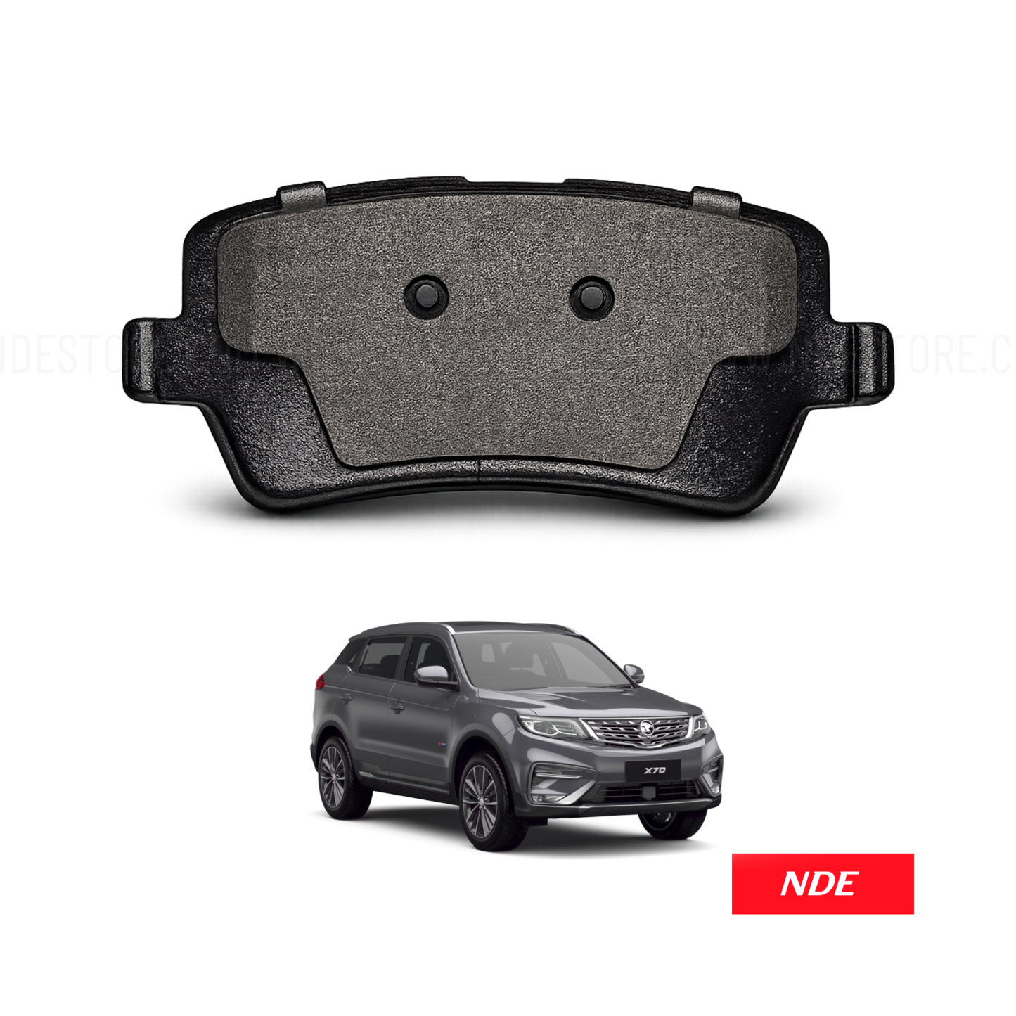 BRAKE DISC PAD SET REAR GENUINE FOR PROTON X70
