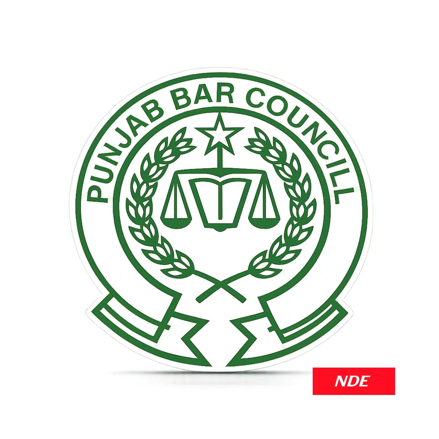 STICKER DECAL PUNJAB BAR COUNCIL