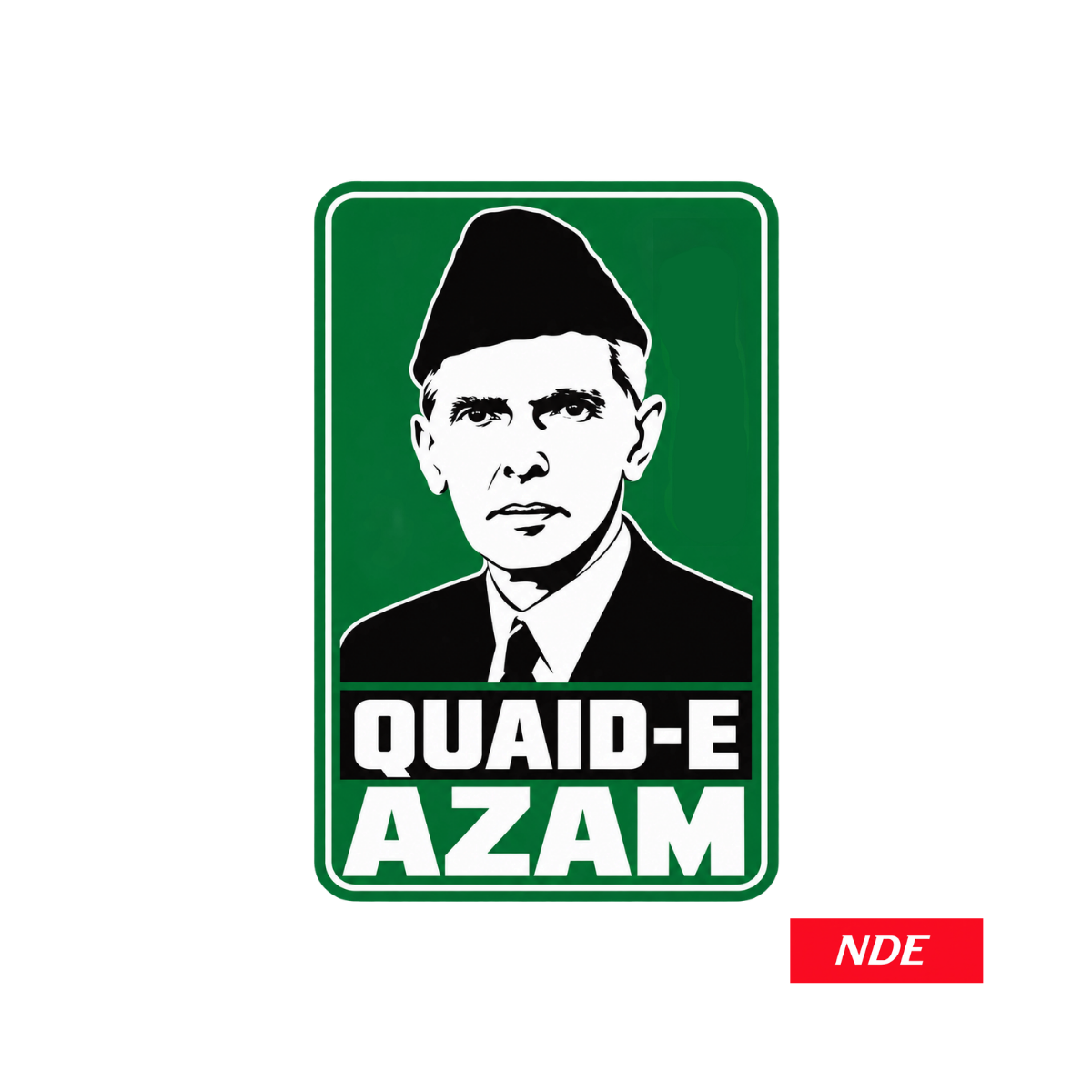 STICKER DECAL FATHER OF NATION QUAID-E-AZAM