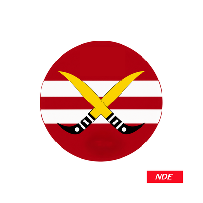 STICKER DECAL PAKISTAN ARMY FLAGS