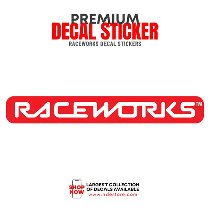 STICKER DECAL RACEWORKS