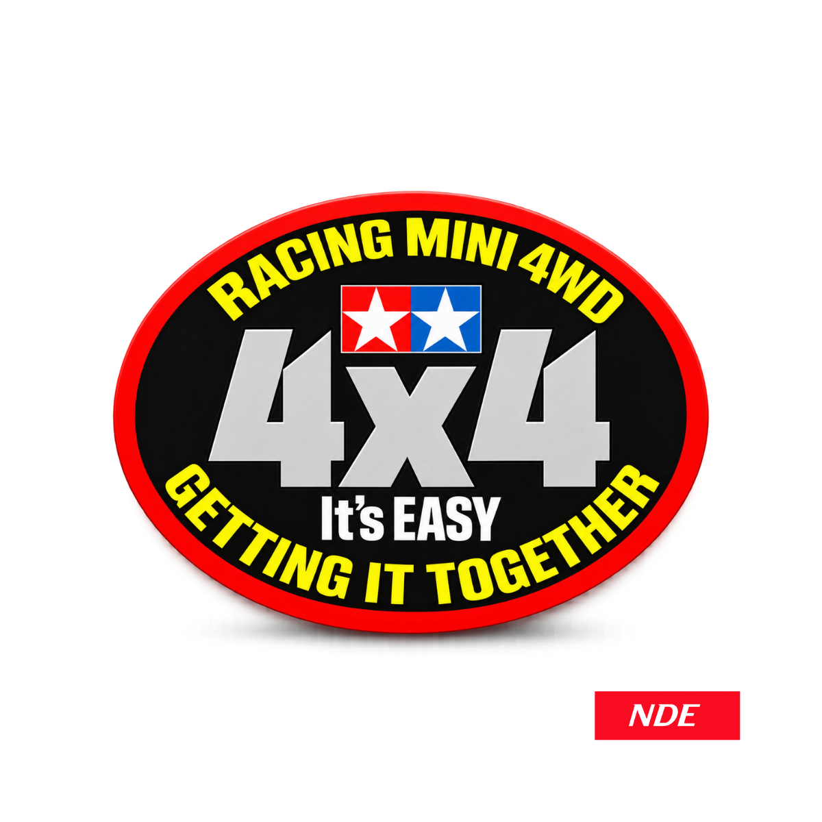 STICKER DECAL RACING MINI 4WD 4X4