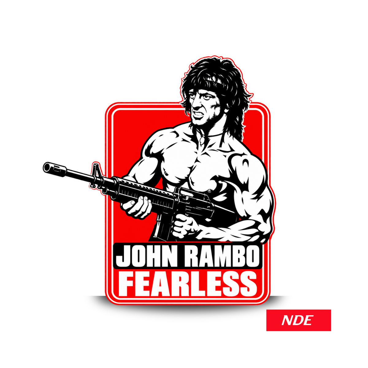 DECAL STICKER JOHN RAMBO