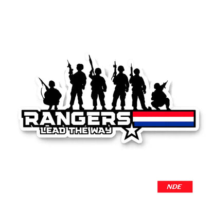 STICKER DECAL RANGERS LEAD THE WAY