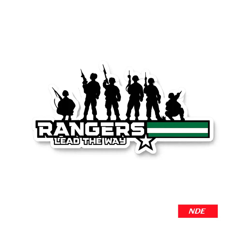 STICKER DECAL RANGERS LEAD THE WAY