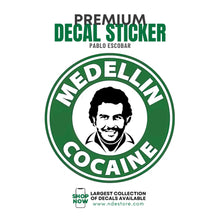 STICKER DECAL PABLO ESCOBAR