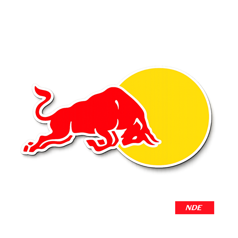 STICKER DECAL RED BULL LOGO