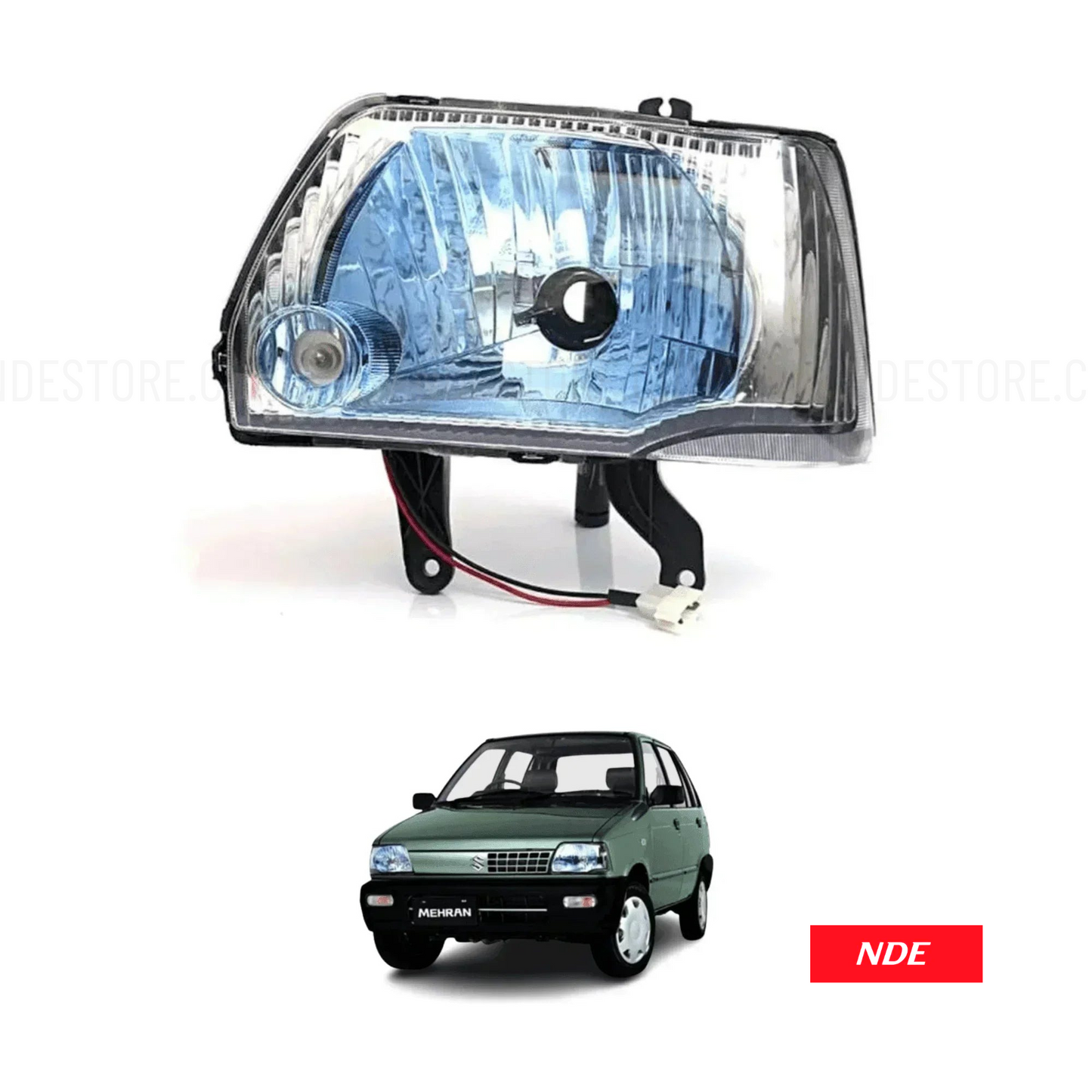 HEAD LIGHT ASSY BLUE LENS FOR SUZUKI MEHRAN