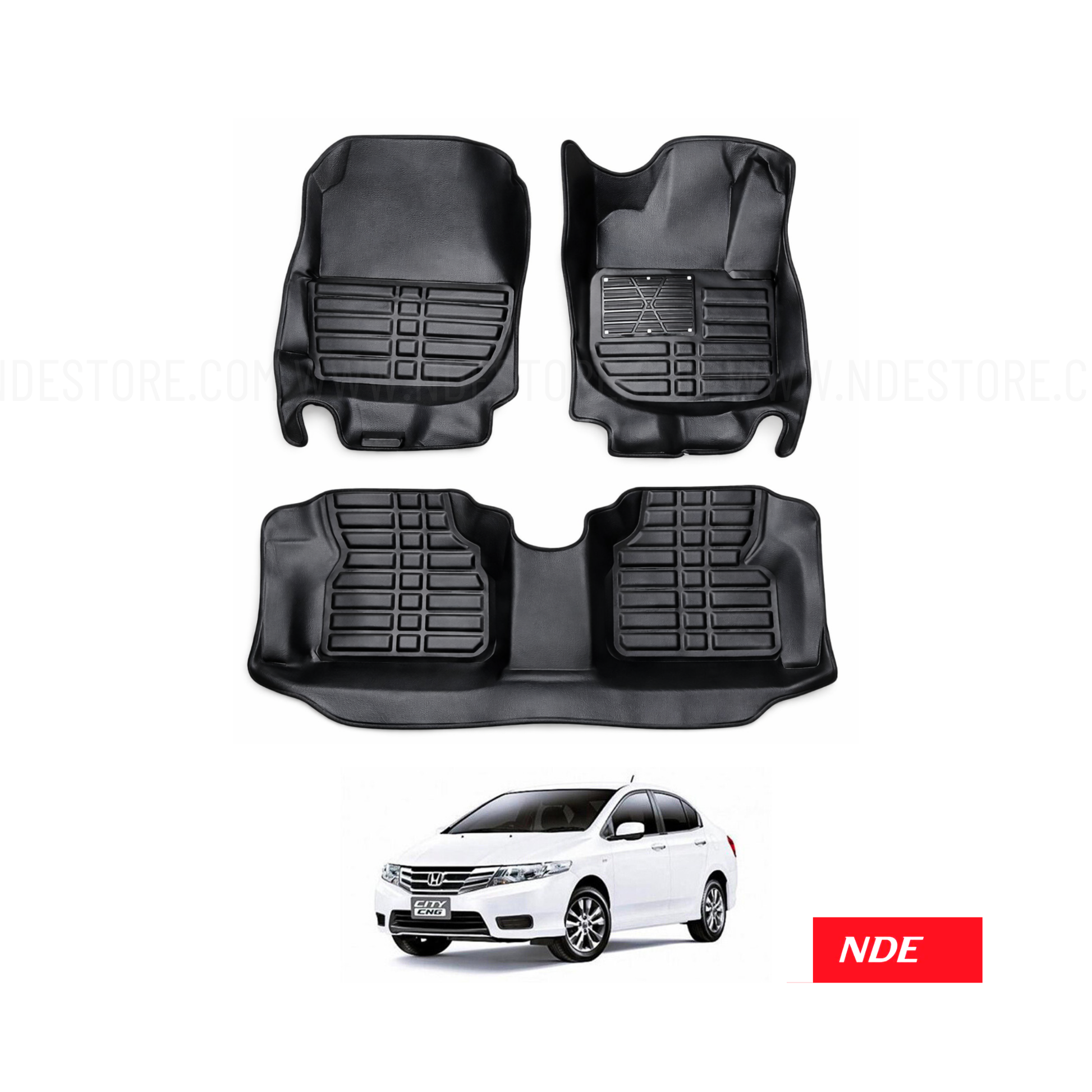 FLOOR MAT 5D STYLE FOR HONDA CITY (2008-2021)