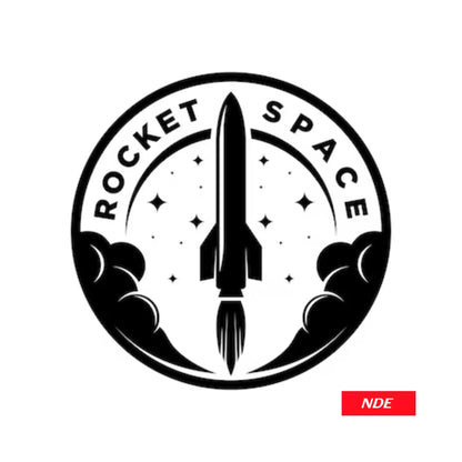 STICKER DECAL ROCKET SPACE