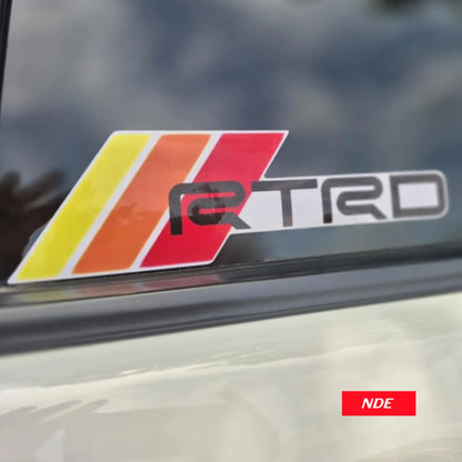 STICKER DECAL R TRD