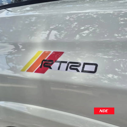 STICKER DECAL R TRD