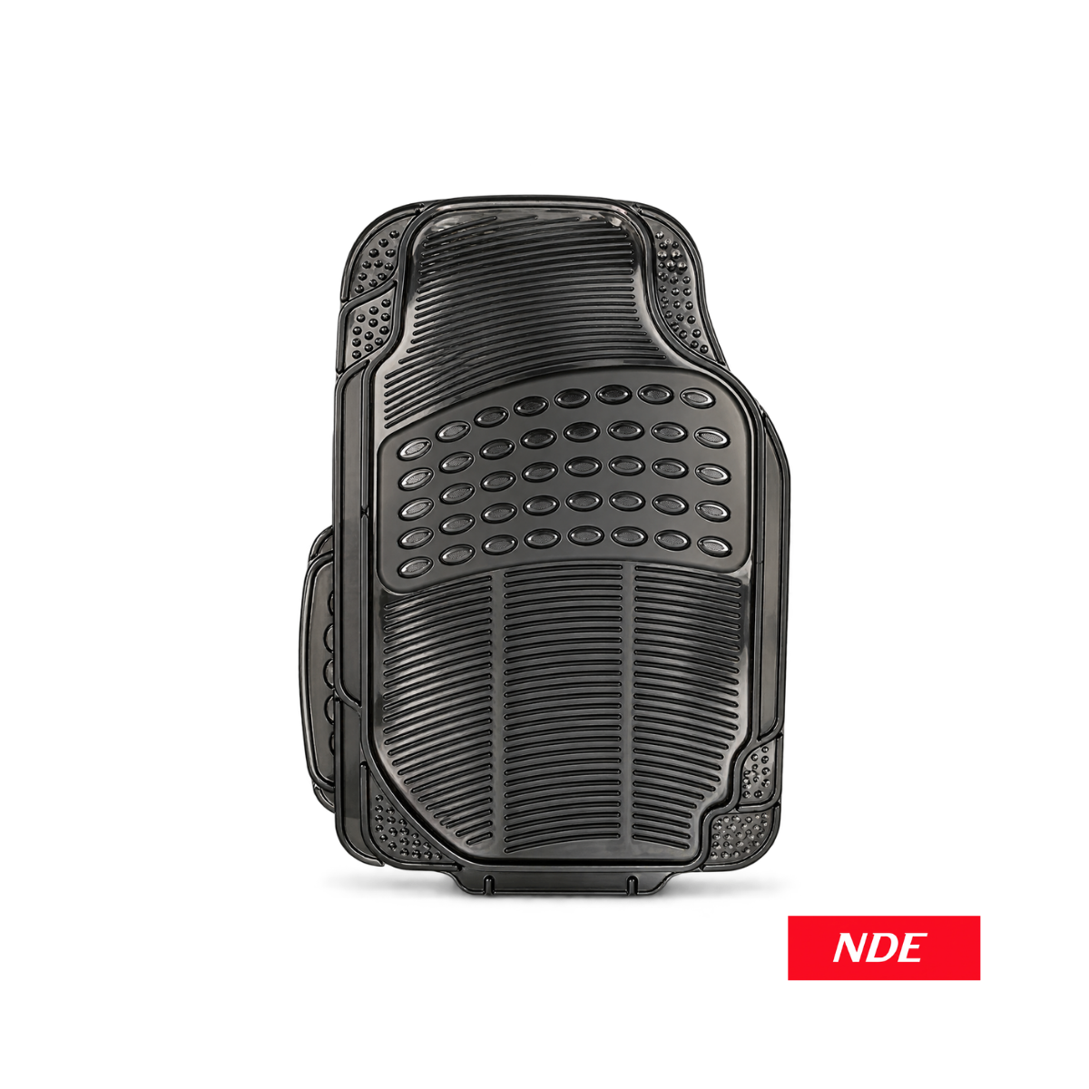 FLOOR MAT SET SILICONE BLACK
