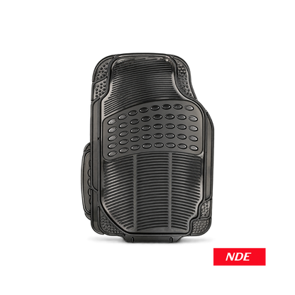 FLOOR MAT SET SILICONE BLACK
