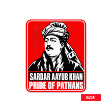 STICKER DECAL SARDAR AYUB KHAN