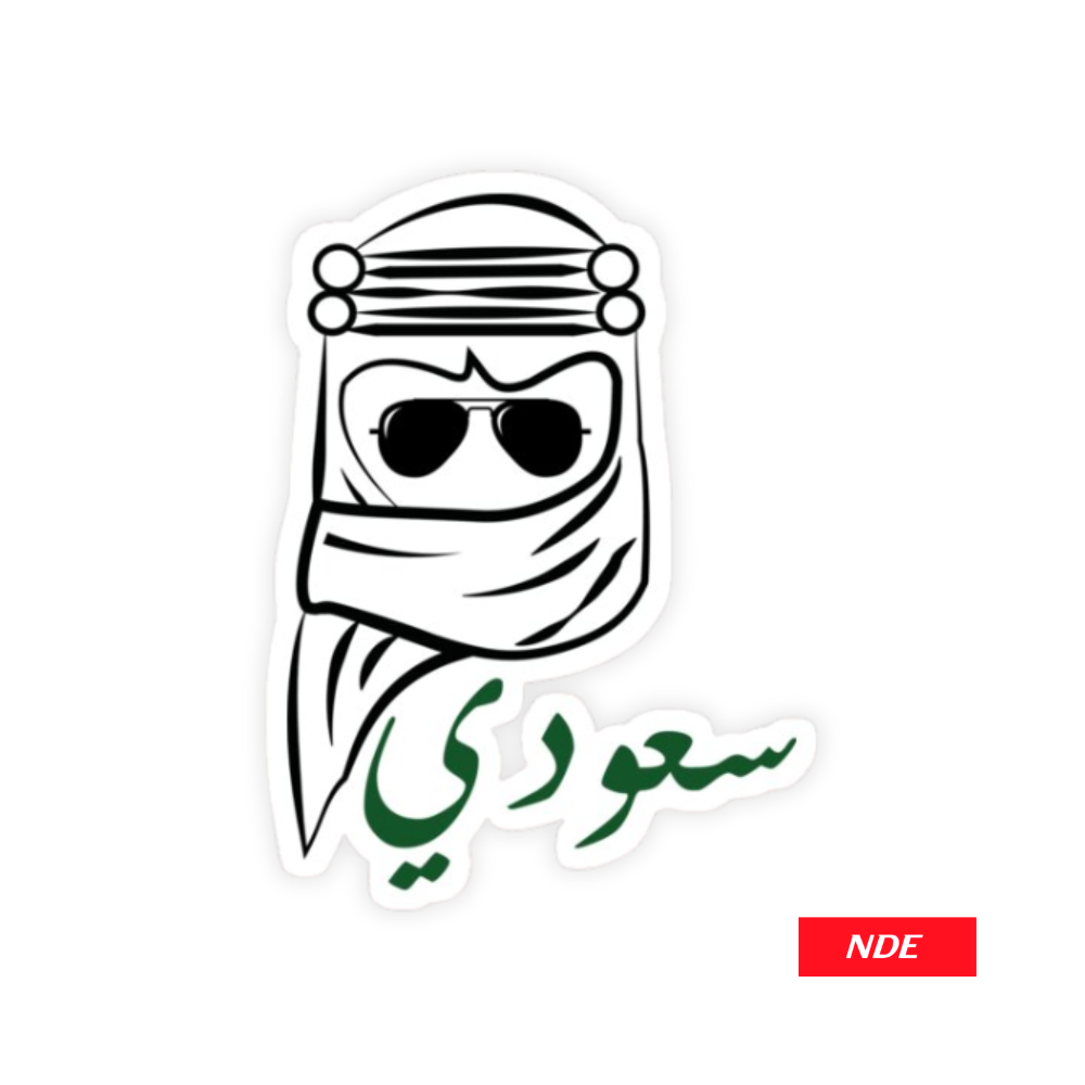 STICKER DECAL SAUDI