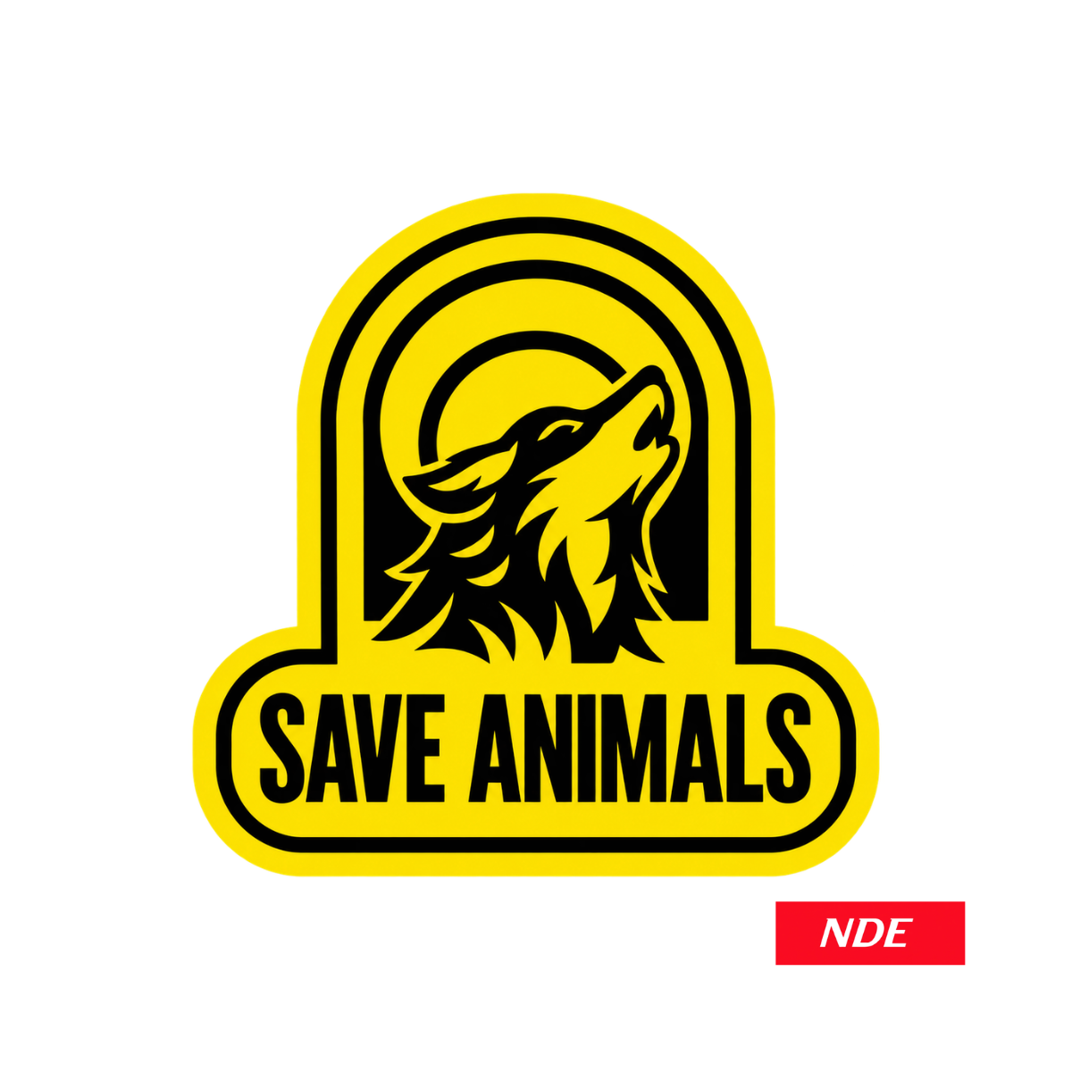 STICKER DECAL SAVE ANIMALS