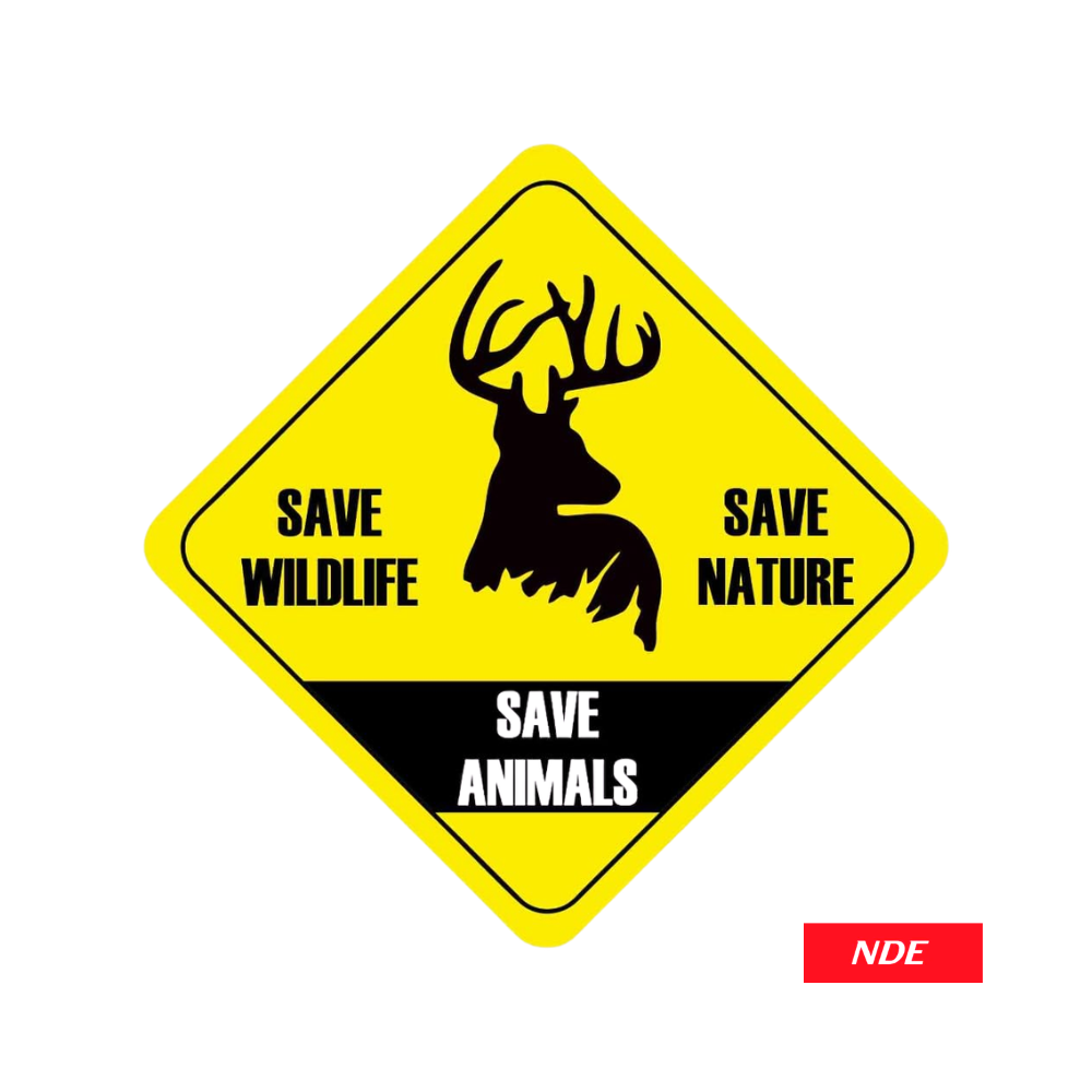 STICKER DECAL WILDLIFE SERIES