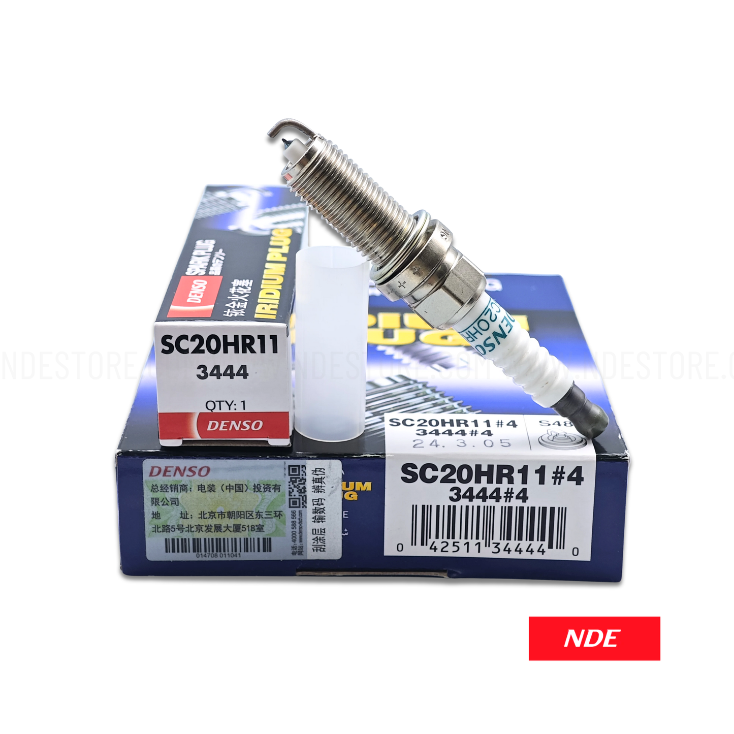 SPARK PLUG DENSO IRIDIUM FOR TOYOTA COROLLA GRANDE X (4 PIECES)