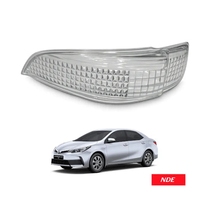 SIDE MIRROR LIGHT LENS COVER FOR TOYOTA COROLLA (2018-2026)