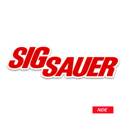 STICKER DECAL SIG SAUER