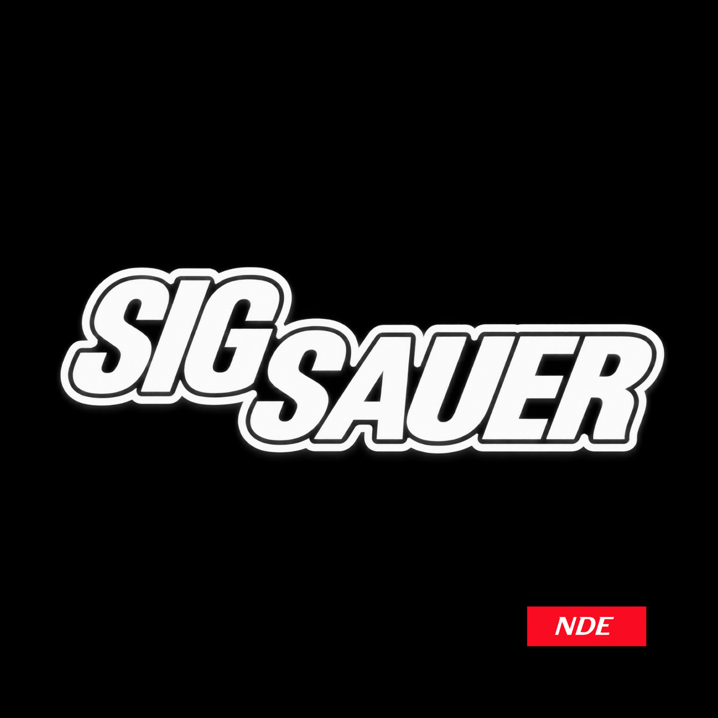 STICKER DECAL SIG SAUER