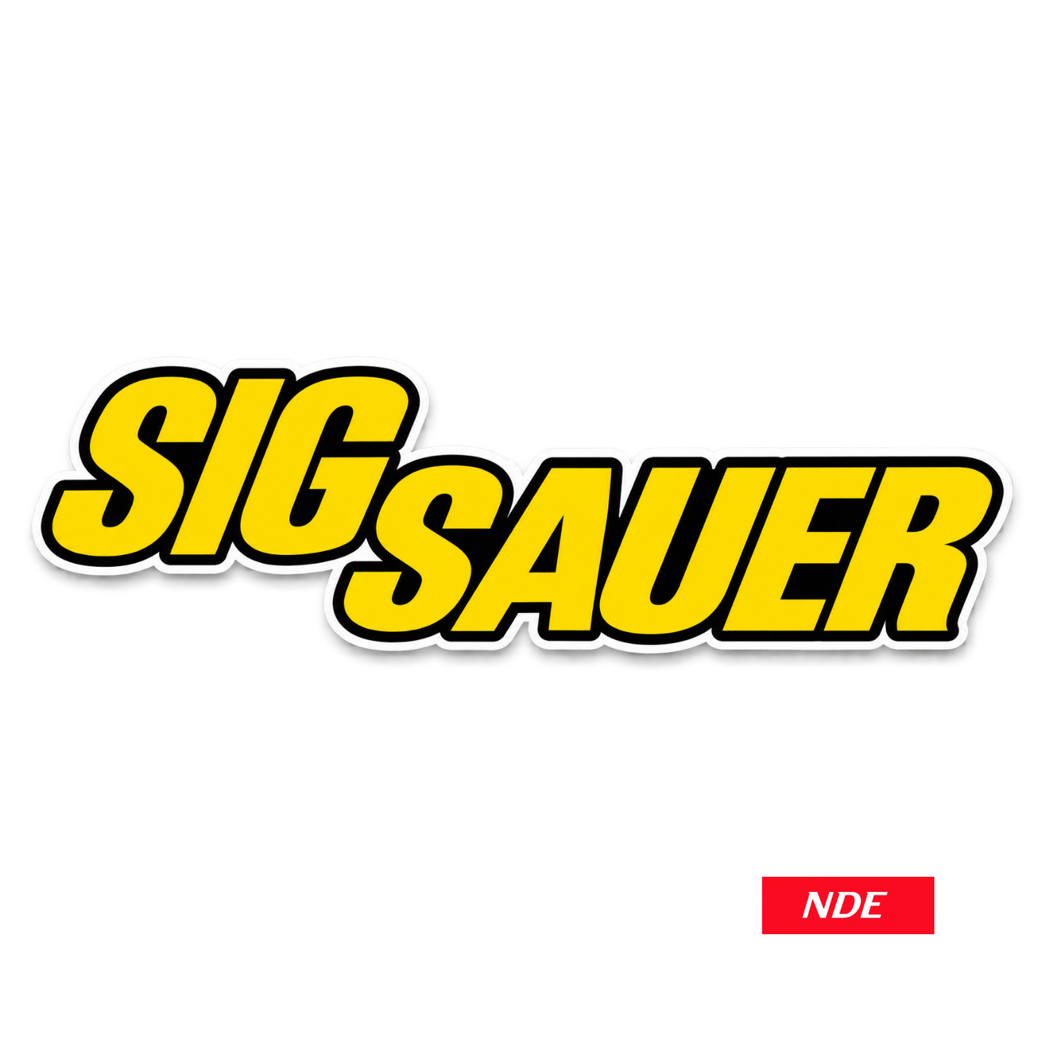STICKER DECAL SIG SAUER