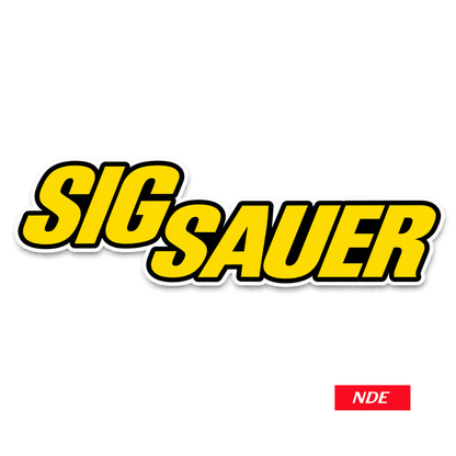 STICKER DECAL SIG SAUER