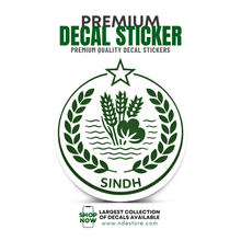 STICKER DECAL SINDH EMBLEM
