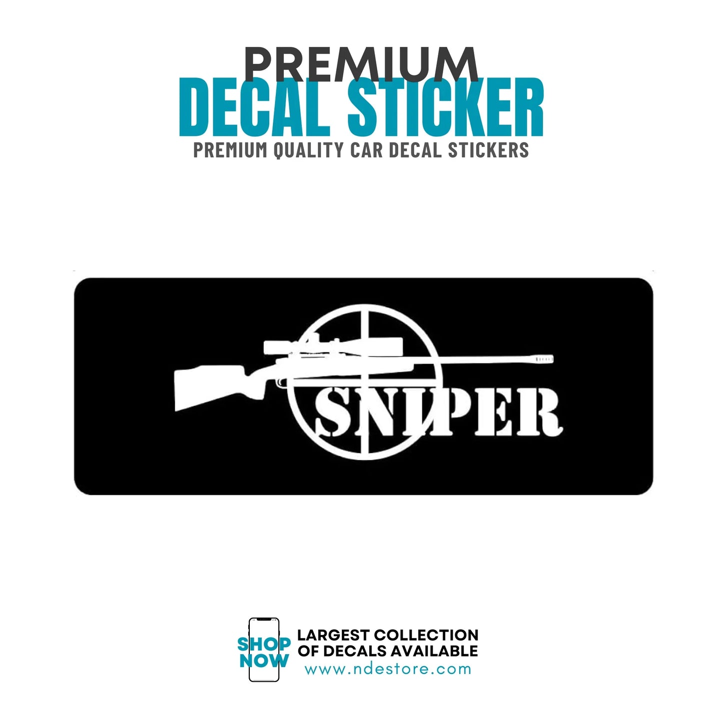 STICKER DECAL SNIPER