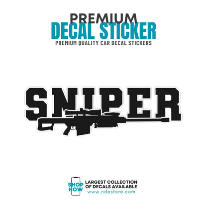 STICKER DECAL SNIPER