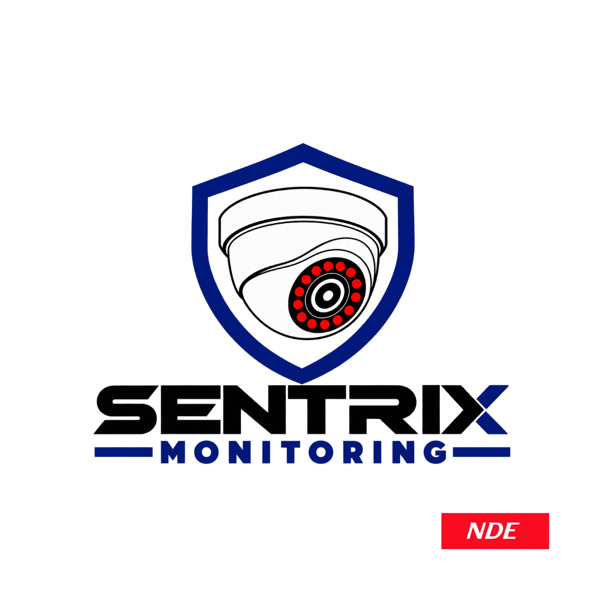 CUSTOMIZED STICKER DECAL SENTRIX CAMERA LOGO