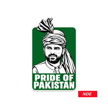 STICKER DECAL PRIDE OF PAKISTAN SOHAIL KHAN AFRIDI