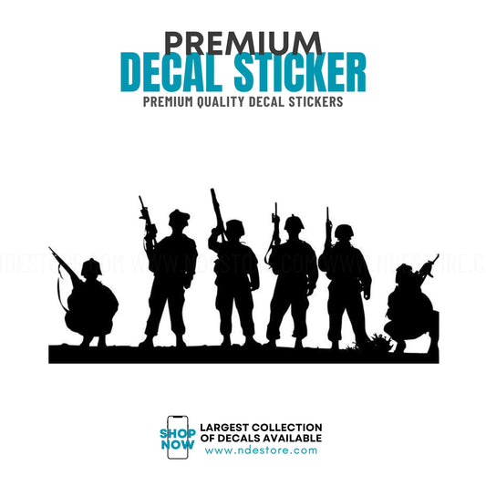 STICKER DECAL ARMY