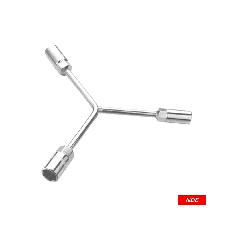 WHEEL SPANNER 3 WAY WHEEL SCREW WRENCH TOOL - ndestore.com