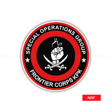 STICKER DECAL SSG SPECIAL OPERATIONS GROUP