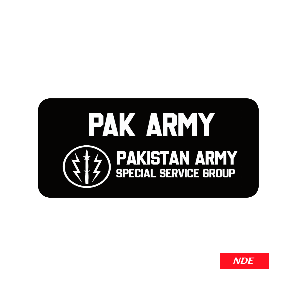 STICKER DECAL PAK ARMY SSG