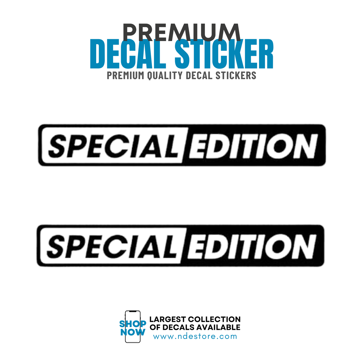 STICKER DECAL SPECIAL EDITION