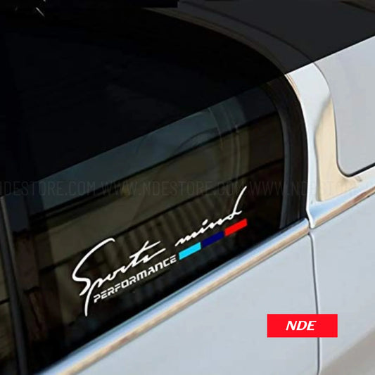 STICKER DECAL SPORTS MIND PERFORMANCE