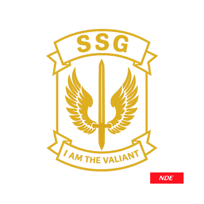 STICKER DECAL SSG