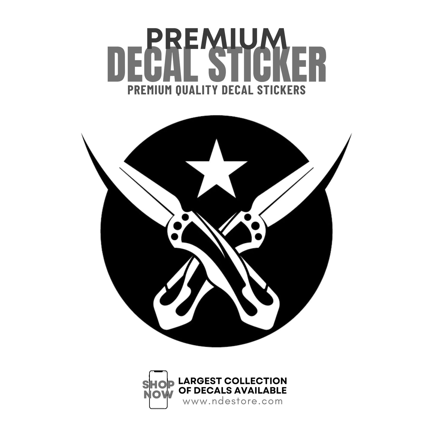 STICKER DECAL ARMY SPECIAL OPS UNIT