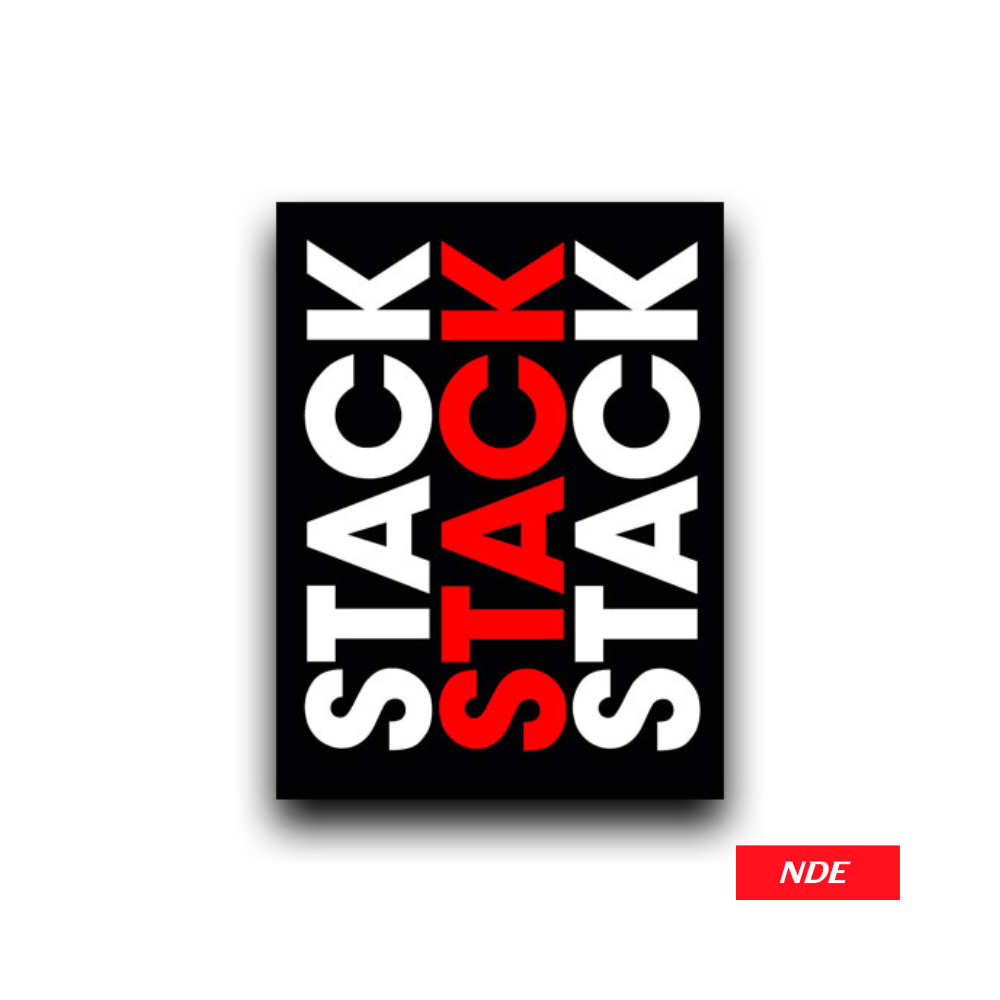 STICKER DECAL STACK