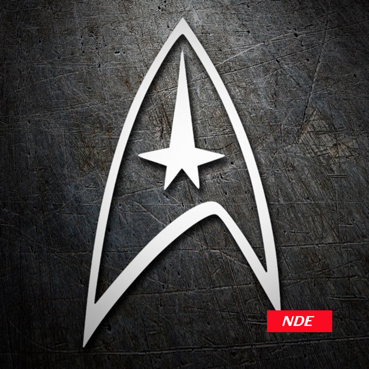 STICKER DECAL STAR TREK SERIES
