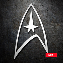 STICKER DECAL STAR TREK SERIES