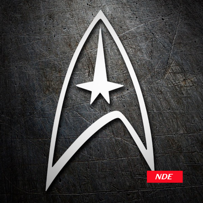 STICKER DECAL STAR TREK SERIES