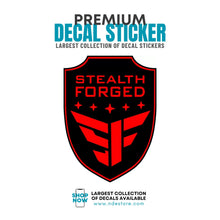 STICKER DECAL STEALTH FORGED