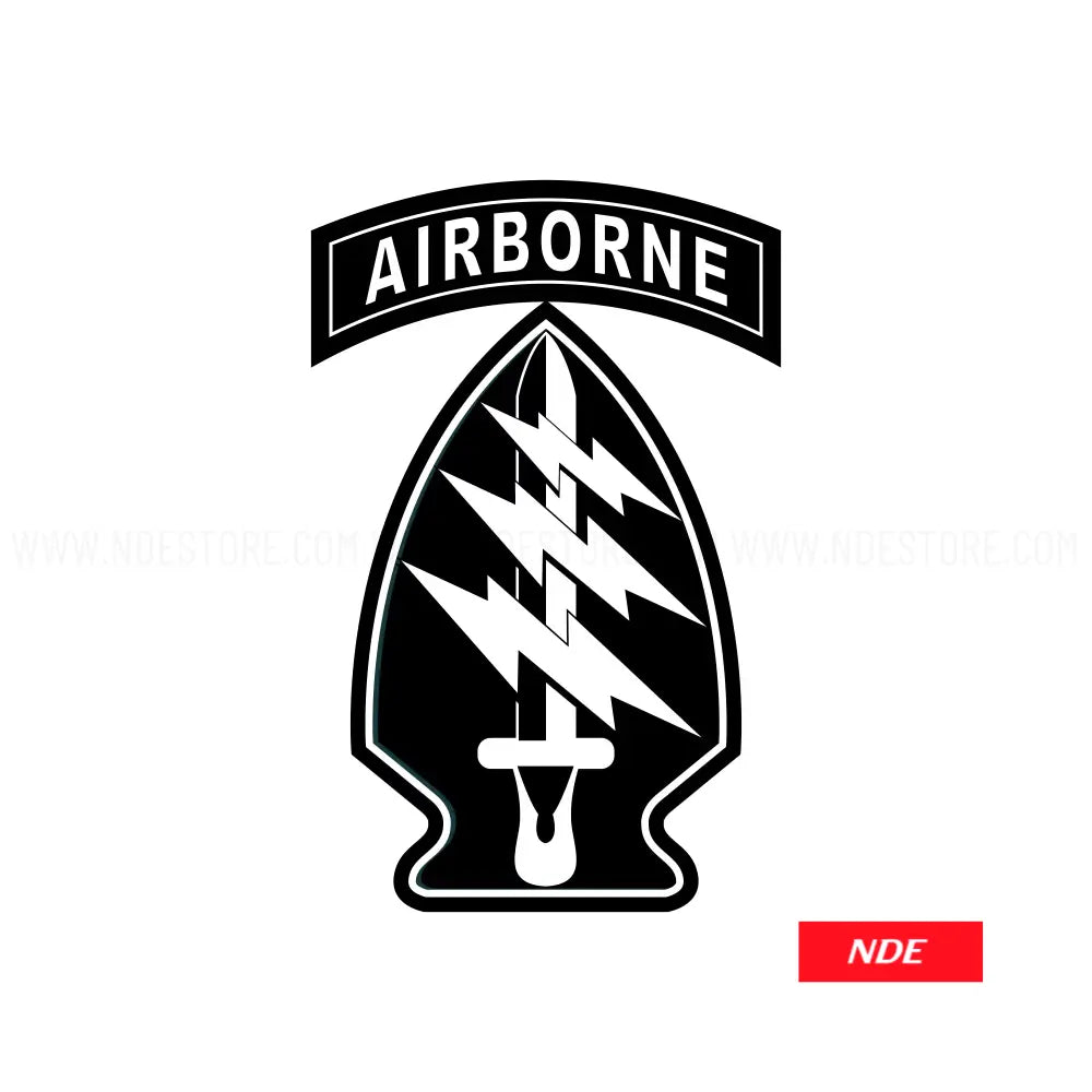 STICKER DECAL ARMY AIRBORNE