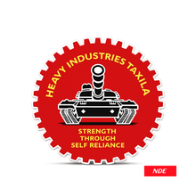 STICKER DECAL HEAVY INDUSTRIES TAXILA