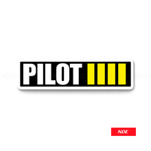 STICKER DECAL PILOT
